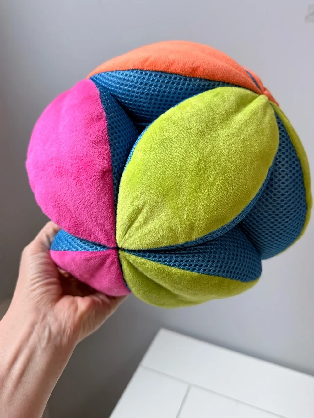 Spunky Pup Stuffies The Bubble Treat Dispensing Plush Dog Toy Large